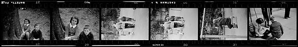 [104 Portraits of Young Girl and Boy on Lawn: "Alexander"], Walker Evans (American, St. Louis, Missouri 1903–1975 New Haven, Connecticut), Film negative