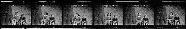 [104 Portraits of Young Girl and Boy on Lawn: "Alexander"], Walker Evans (American, St. Louis, Missouri 1903–1975 New Haven, Connecticut), Film negative