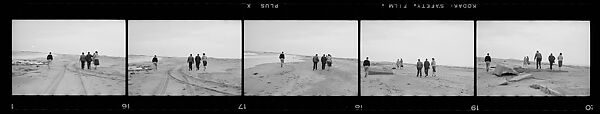[10 Views of Unidentified Men and Women on Beach and Interiors], Walker Evans (American, St. Louis, Missouri 1903–1975 New Haven, Connecticut), Film negative
