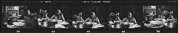 [34 Portraits of Clark Voorhees, John McDonald, and Others], Walker Evans (American, St. Louis, Missouri 1903–1975 New Haven, Connecticut), Film negative
