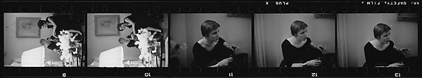 [33 Portraits of John McDonald in Office and Portraits of Two Unidentified Women], Walker Evans (American, St. Louis, Missouri 1903–1975 New Haven, Connecticut), Film negative