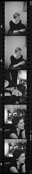 [33 Portraits of John McDonald in Office and Portraits of Two Unidentified Women], Walker Evans (American, St. Louis, Missouri 1903–1975 New Haven, Connecticut), Film negative