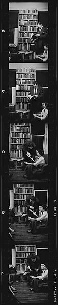 [35 Portraits of James Agee, Jane Ninas Evans, and Others], Walker Evans (American, St. Louis, Missouri 1903–1975 New Haven, Connecticut), Film negative