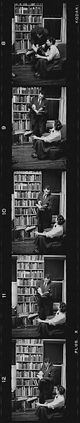 [35 Portraits of James Agee, Jane Ninas Evans, and Others], Walker Evans (American, St. Louis, Missouri 1903–1975 New Haven, Connecticut), Film negative