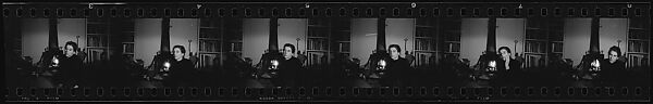 [34 Portraits of Mary Frank, New York City], Walker Evans (American, St. Louis, Missouri 1903–1975 New Haven, Connecticut), Film negative 