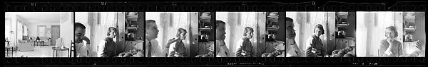 [32 Portraits of a Woman, Possibly Jane Evans Brewer in Florida], Walker Evans (American, St. Louis, Missouri 1903–1975 New Haven, Connecticut), Film negative