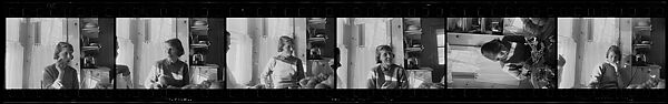 [32 Portraits of a Woman, Possibly Jane Evans Brewer in Florida], Walker Evans (American, St. Louis, Missouri 1903–1975 New Haven, Connecticut), Film negative