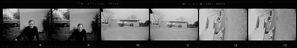 [171 Portraits of Penelope Andrews, Portraits of Walker Evans, Landscapes, and Architectural Views in Florida], Walker Evans (American, St. Louis, Missouri 1903–1975 New Haven, Connecticut), Film negative
