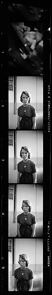 [171 Portraits of Penelope Andrews, Portraits of Walker Evans, Landscapes, and Architectural Views in Florida], Walker Evans (American, St. Louis, Missouri 1903–1975 New Haven, Connecticut), Film negative
