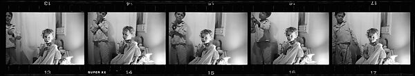 [59 Portraits of Young Girl and Boy, Possibly Children of Dorothy Brett], Walker Evans (American, St. Louis, Missouri 1903–1975 New Haven, Connecticut), Film negative