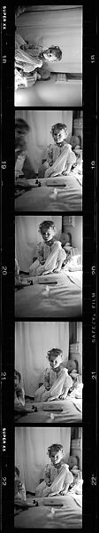 [59 Portraits of Young Girl and Boy, Possibly Children of Dorothy Brett], Walker Evans (American, St. Louis, Missouri 1903–1975 New Haven, Connecticut), Film negative