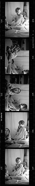 [59 Portraits of Young Girl and Boy, Possibly Children of Dorothy Brett], Walker Evans (American, St. Louis, Missouri 1903–1975 New Haven, Connecticut), Film negative
