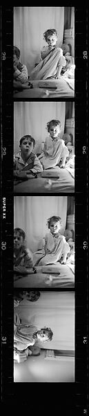 [59 Portraits of Young Girl and Boy, Possibly Children of Dorothy Brett], Walker Evans (American, St. Louis, Missouri 1903–1975 New Haven, Connecticut), Film negative