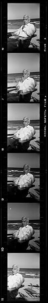 [193 Portraits of Unidentified Man and Woman at Beach House], Walker Evans (American, St. Louis, Missouri 1903–1975 New Haven, Connecticut), Film negative