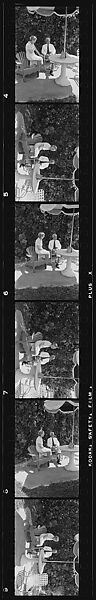 [193 Portraits of Unidentified Man and Woman at Beach House], Walker Evans (American, St. Louis, Missouri 1903–1975 New Haven, Connecticut), Film negative