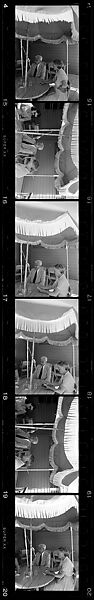 [193 Portraits of Unidentified Man and Woman at Beach House], Walker Evans (American, St. Louis, Missouri 1903–1975 New Haven, Connecticut), Film negative