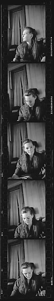 [63 Portraits of Robert Frank, Mary Frank, and Walker Evans], Walker Evans (American, St. Louis, Missouri 1903–1975 New Haven, Connecticut), Film negative
