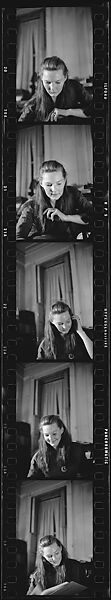 [63 Portraits of Robert Frank, Mary Frank, and Walker Evans], Walker Evans (American, St. Louis, Missouri 1903–1975 New Haven, Connecticut), Film negative