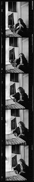 [63 Portraits of Robert Frank, Mary Frank, and Walker Evans], Walker Evans (American, St. Louis, Missouri 1903–1975 New Haven, Connecticut), Film negative