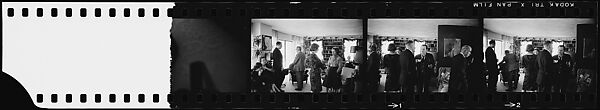 [15 Views of Unidentified Guests at Party], Walker Evans (American, St. Louis, Missouri 1903–1975 New Haven, Connecticut), Film negative