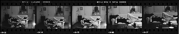 [29 Portraits of Isabelle Evans on Couch], Walker Evans (American, St. Louis, Missouri 1903–1975 New Haven, Connecticut), Film negative
