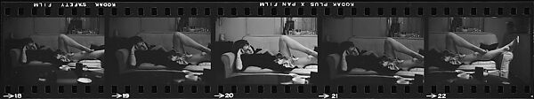 [29 Portraits of Isabelle Evans on Couch], Walker Evans (American, St. Louis, Missouri 1903–1975 New Haven, Connecticut), Film negative