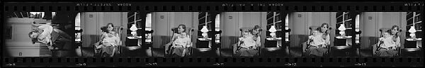 [72 Portraits of Caroline Blackwood and Baby], Walker Evans (American, St. Louis, Missouri 1903–1975 New Haven, Connecticut), Film negative