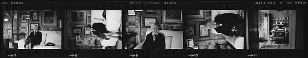 [34 Interior Views of the Price-Hartigan House, including Portraits of Anne Glidden, Walpole, Maine], Walker Evans (American, St. Louis, Missouri 1903–1975 New Haven, Connecticut), Film negative