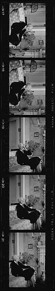 [34 Interior Views of the Price-Hartigan House, including Portraits of Anne Glidden, Walpole, Maine], Walker Evans (American, St. Louis, Missouri 1903–1975 New Haven, Connecticut), Film negative