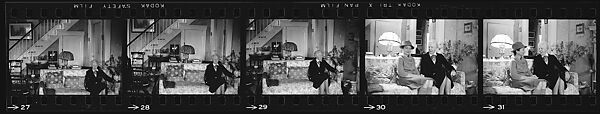 [34 Interior Views of the Price-Hartigan House, including Portraits of Anne Glidden, Walpole, Maine], Walker Evans (American, St. Louis, Missouri 1903–1975 New Haven, Connecticut), Film negative