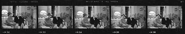 [34 Interior Views of the Price-Hartigan House, including Portraits of Anne Glidden, Walpole, Maine], Walker Evans (American, St. Louis, Missouri 1903–1975 New Haven, Connecticut), Film negative
