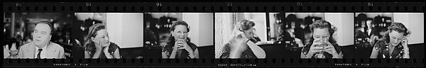 [30 Portraits of Cyril Connolly and Unidentified Woman], Walker Evans (American, St. Louis, Missouri 1903–1975 New Haven, Connecticut), Film negative
