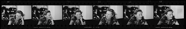 [30 Portraits of Cyril Connolly and Unidentified Woman], Walker Evans (American, St. Louis, Missouri 1903–1975 New Haven, Connecticut), Film negative