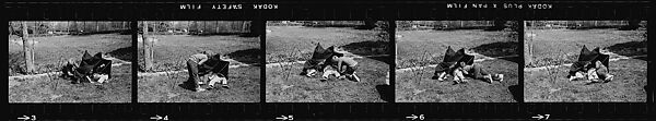 [127 Portraits of the Children of Barron Gourlay on Lawn and Children's Theater Performance], Walker Evans (American, St. Louis, Missouri 1903–1975 New Haven, Connecticut), Film negative