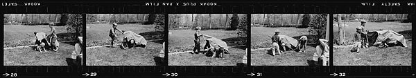 [127 Portraits of the Children of Barron Gourlay on Lawn and Children's Theater Performance], Walker Evans (American, St. Louis, Missouri 1903–1975 New Haven, Connecticut), Film negative
