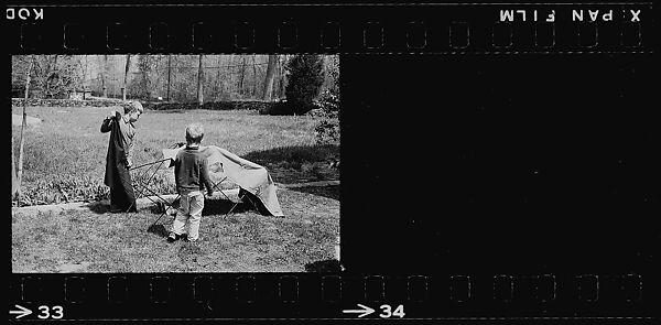 [127 Portraits of the Children of Barron Gourlay on Lawn and Children's Theater Performance], Walker Evans (American, St. Louis, Missouri 1903–1975 New Haven, Connecticut), Film negative