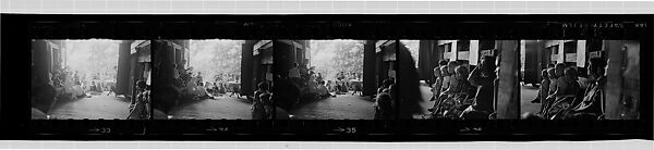 [127 Portraits of the Children of Barron Gourlay on Lawn and Children's Theater Performance], Walker Evans (American, St. Louis, Missouri 1903–1975 New Haven, Connecticut), Film negative