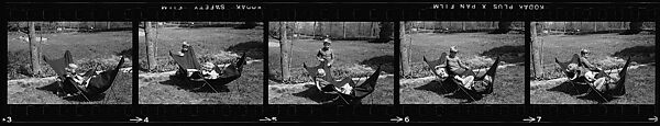[127 Portraits of the Children of Barron Gourlay on Lawn and Children's Theater Performance], Walker Evans (American, St. Louis, Missouri 1903–1975 New Haven, Connecticut), Film negative