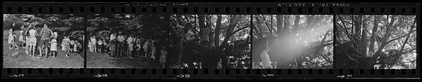 [127 Portraits of the Children of Barron Gourlay on Lawn and Children's Theater Performance], Walker Evans (American, St. Louis, Missouri 1903–1975 New Haven, Connecticut), Film negative