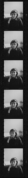 [106 Portraits of Caroline Blackwood], Walker Evans (American, St. Louis, Missouri 1903–1975 New Haven, Connecticut), Film negative
