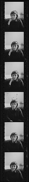 [106 Portraits of Caroline Blackwood], Walker Evans (American, St. Louis, Missouri 1903–1975 New Haven, Connecticut), Film negative