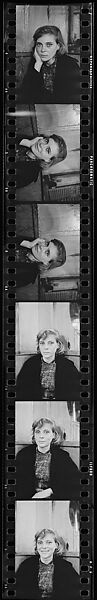 [106 Portraits of Caroline Blackwood], Walker Evans (American, St. Louis, Missouri 1903–1975 New Haven, Connecticut), Film negative