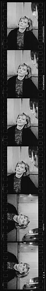 [106 Portraits of Caroline Blackwood], Walker Evans (American, St. Louis, Missouri 1903–1975 New Haven, Connecticut), Film negative