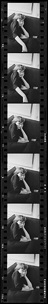 [106 Portraits of Caroline Blackwood], Walker Evans (American, St. Louis, Missouri 1903–1975 New Haven, Connecticut), Film negative