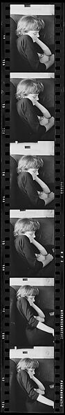 [106 Portraits of Caroline Blackwood], Walker Evans (American, St. Louis, Missouri 1903–1975 New Haven, Connecticut), Film negative