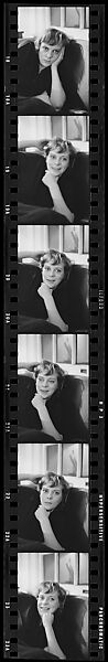 [106 Portraits of Caroline Blackwood], Walker Evans (American, St. Louis, Missouri 1903–1975 New Haven, Connecticut), Film negative