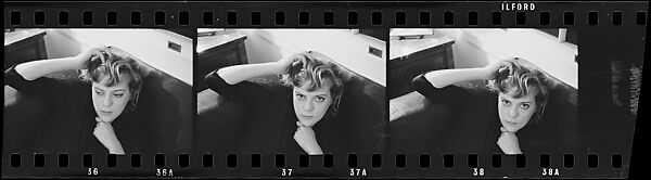 [106 Portraits of Caroline Blackwood], Walker Evans (American, St. Louis, Missouri 1903–1975 New Haven, Connecticut), Film negative