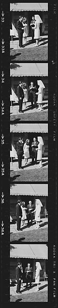 [147 Portraits of Guests at Wedding of Christie McDonald], Walker Evans (American, St. Louis, Missouri 1903–1975 New Haven, Connecticut), Film negative