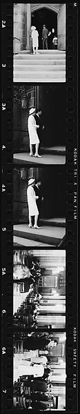 [147 Portraits of Guests at Wedding of Christie McDonald], Walker Evans (American, St. Louis, Missouri 1903–1975 New Haven, Connecticut), Film negative
