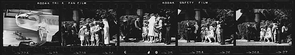 [147 Portraits of Guests at Wedding of Christie McDonald], Walker Evans (American, St. Louis, Missouri 1903–1975 New Haven, Connecticut), Film negative